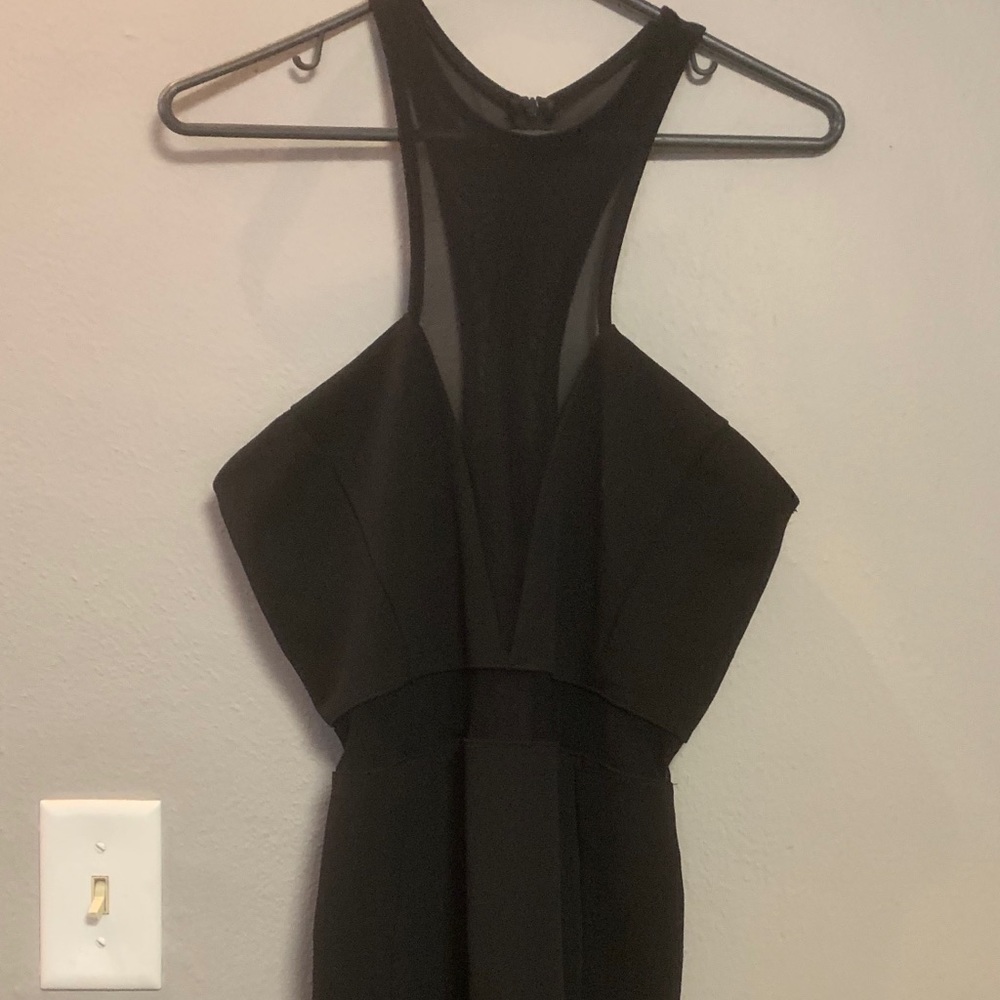 Sexy Black & Mesh dress